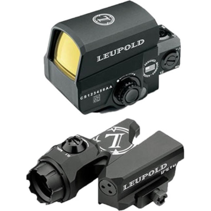 Оптический прицел LEUPOLD D-EVO 6X20 MATTE CMR-W + коллиматор LEUPOLD CARBINE OPTIC (LCO) MATTE 1.0 MOA